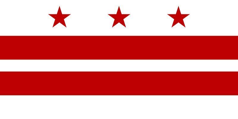 华盛顿哥伦比亚特区旗