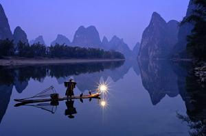 遇龙河夜景