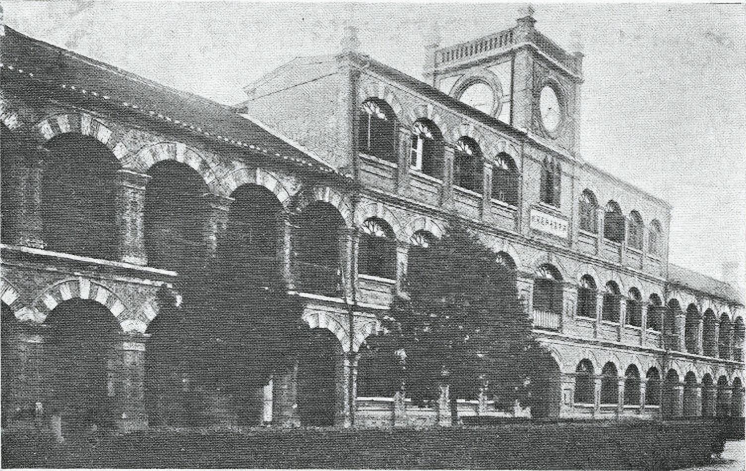 南京高等师范学校一字房，建于1909年