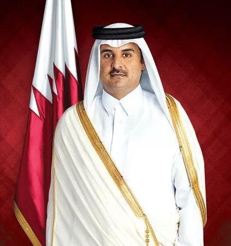 卡塔尔王室家族图片