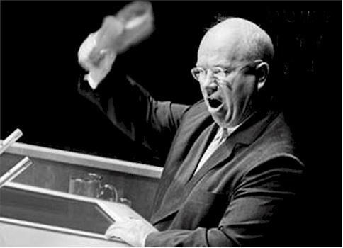 赫鲁晓夫在联合国大会上发言