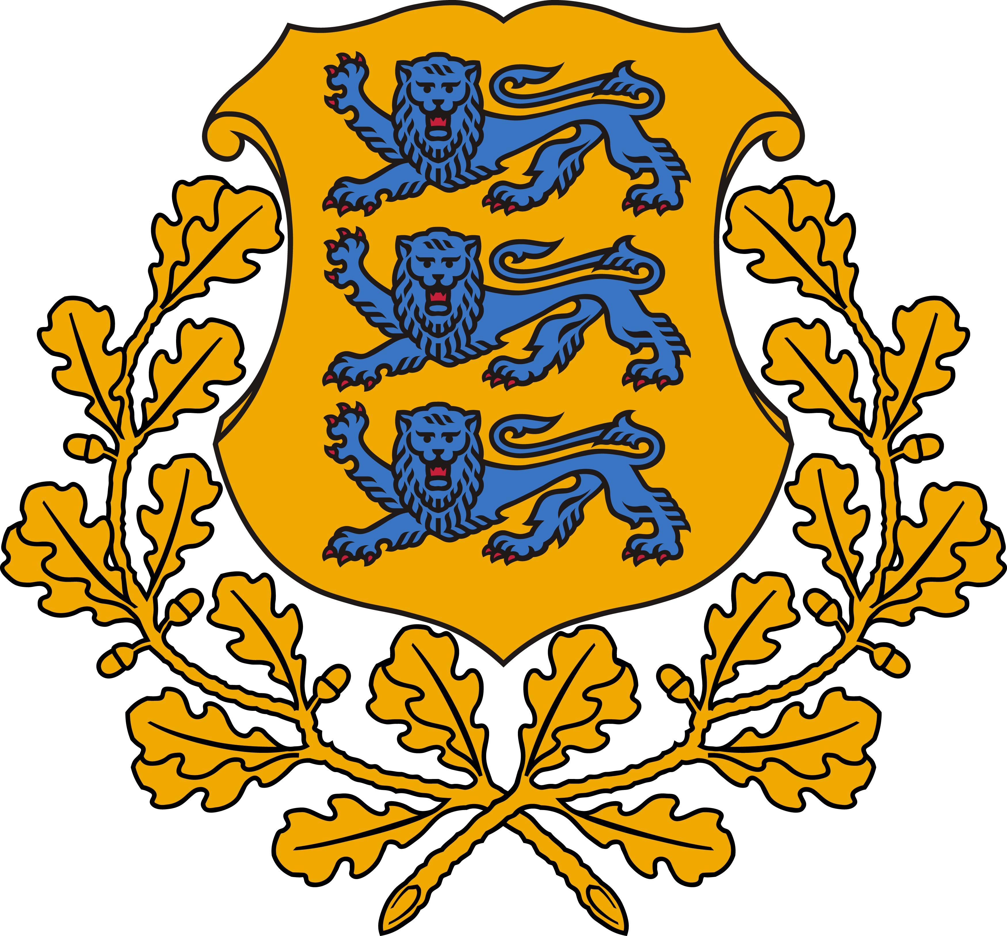 爱沙尼亚国徽