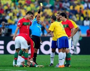 10年南非世界杯死亡之组中巴西VS葡萄牙