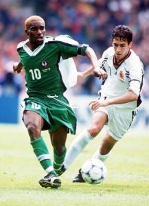 98法国世界杯死亡之组中西班牙VS尼日利亚