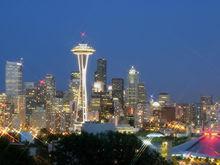 西雅图的标志——太空针塔