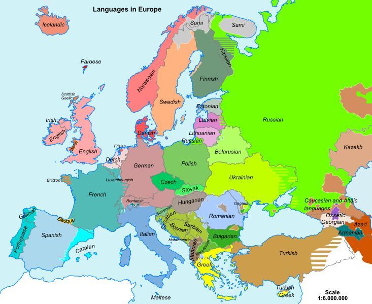 欧洲语言
