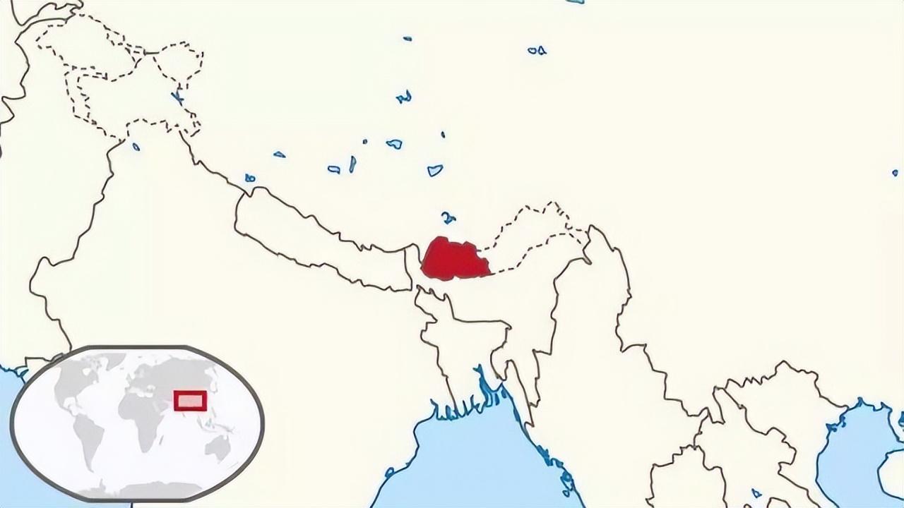 不丹王国的位置