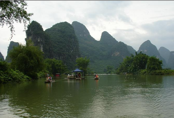 遇龙河风景